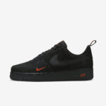 Nike Air Force 1 Reflective Black Suede