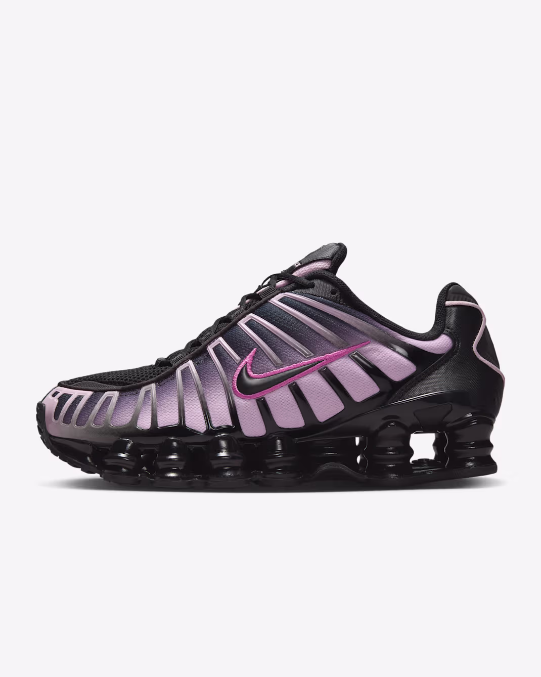 w shox tl black pink