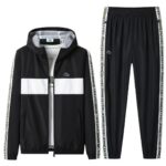 Lacoste Tracksuit - Black White