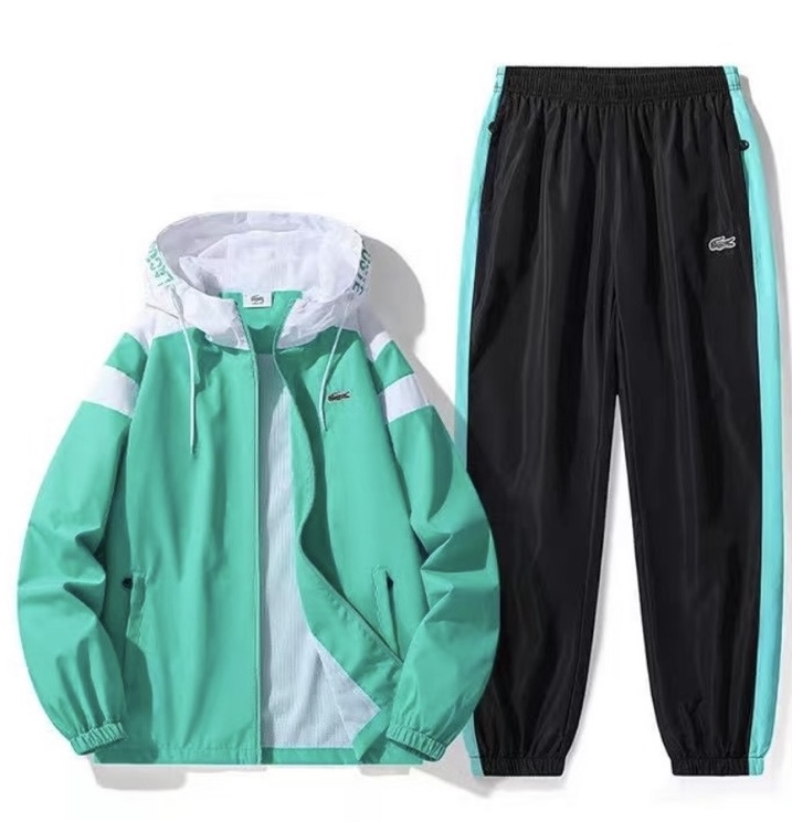 image4.jpeg Lacoste Tracksuit - Light Green Black - Image 1