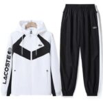 Lacoste Tracksuit - White Black