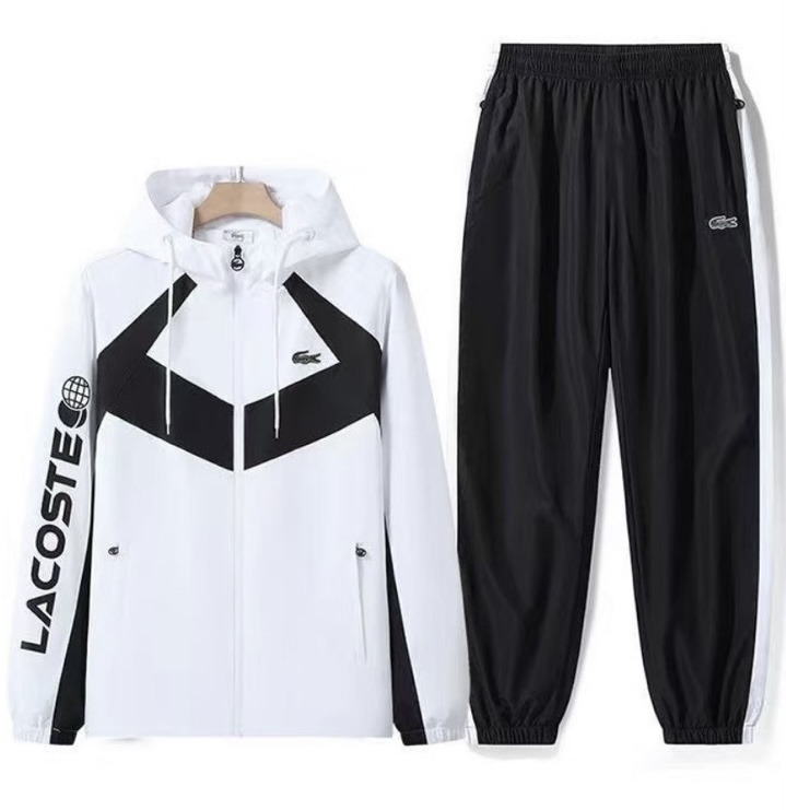 image5.jpeg Lacoste Tracksuit - White Black - Image 1